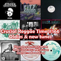 Crucial Reggae Time #166 04042021 Oldies + 2021 Songs