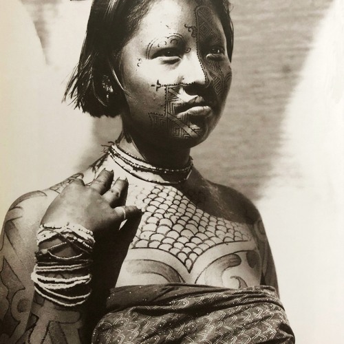 Vintage Brazilian indigenous people mix