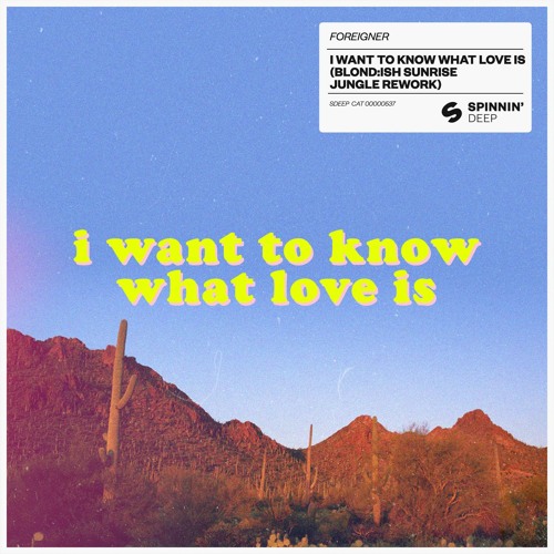 Stream Foreigner - i want to know what love is (BLOND:ISH Sunrise ...