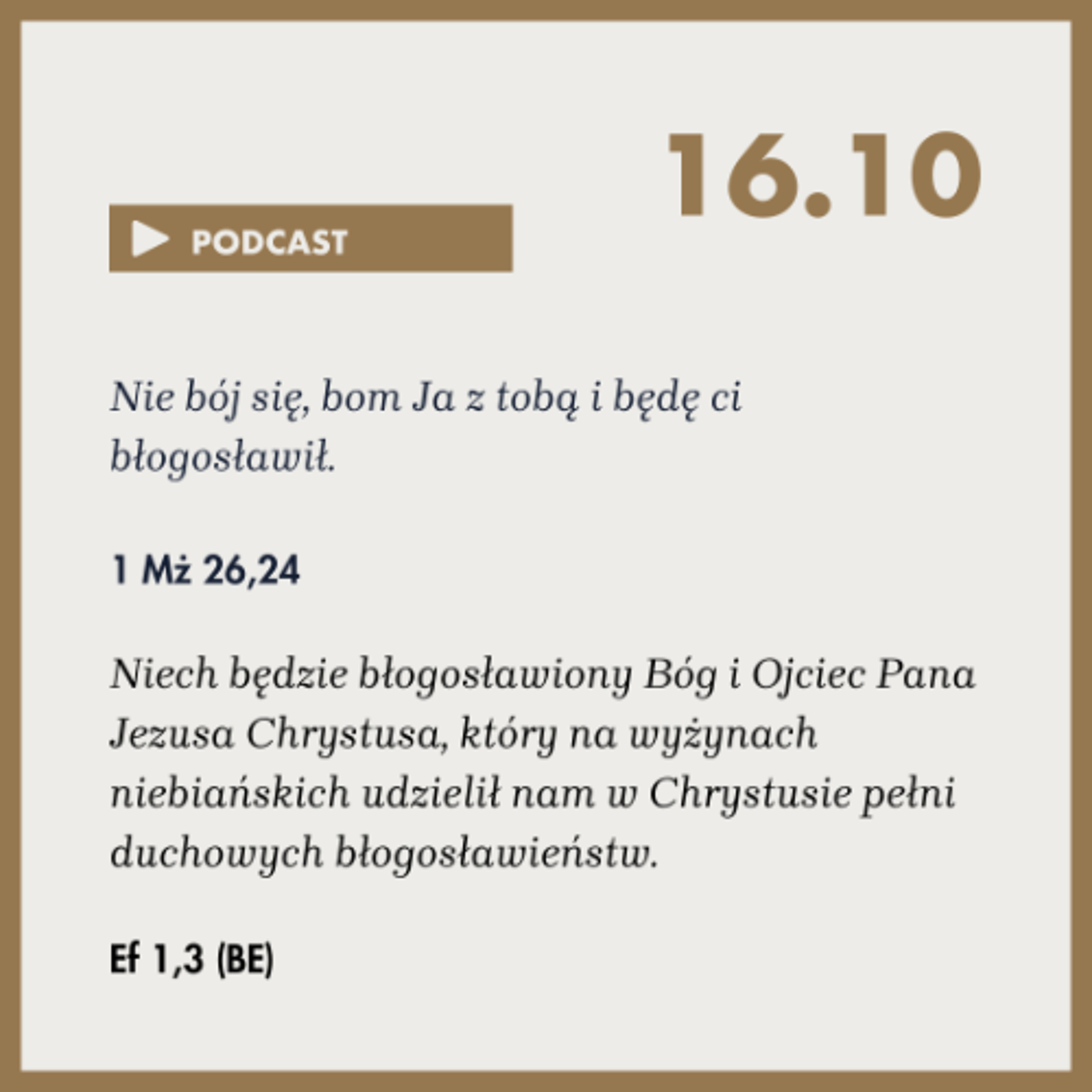 Poranek ze Słowem na 17 października 2025 episode artwork