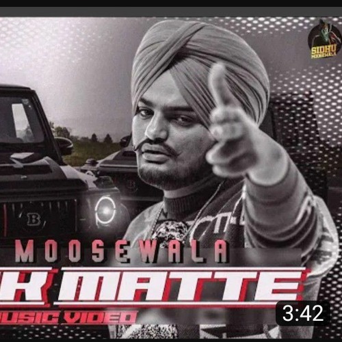 Stream Black Matte jaura phagwara by sidhu moosewala original voice 🔥🥳❤️  by jesal_makwana_official | Listen online for free on SoundCloud