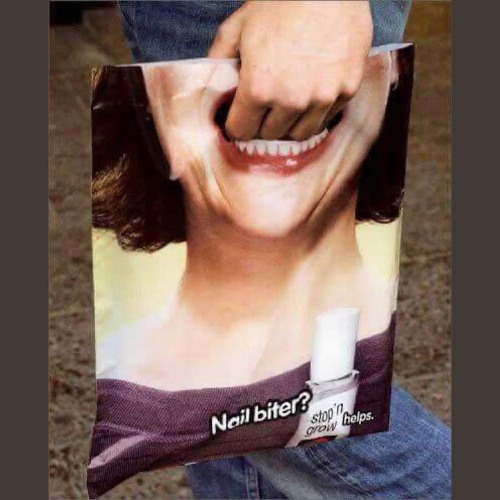 crayon - bitten fingernails (slowed)