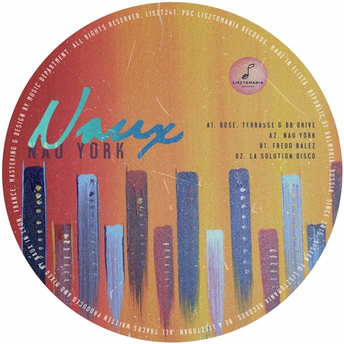 PREMIERE: Naux - Nau York [Lisztomania Records]