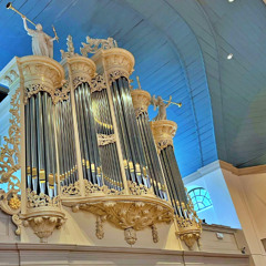 Ciacona in e BuxWv 160. Dietrich Buxtehude. Jan Dekker Naber Orgel Grote Kerk Sliedrecht.