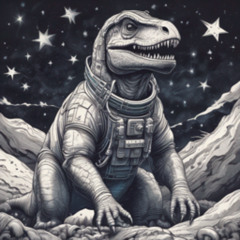 Daan De Dinosaurus Astronaut