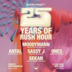 Sekan for 25 years of Rush Hour at Potato Head Bali