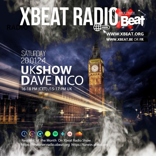 Dave Nico // Uk Show Jan 2024 On Xbeat Radio Station