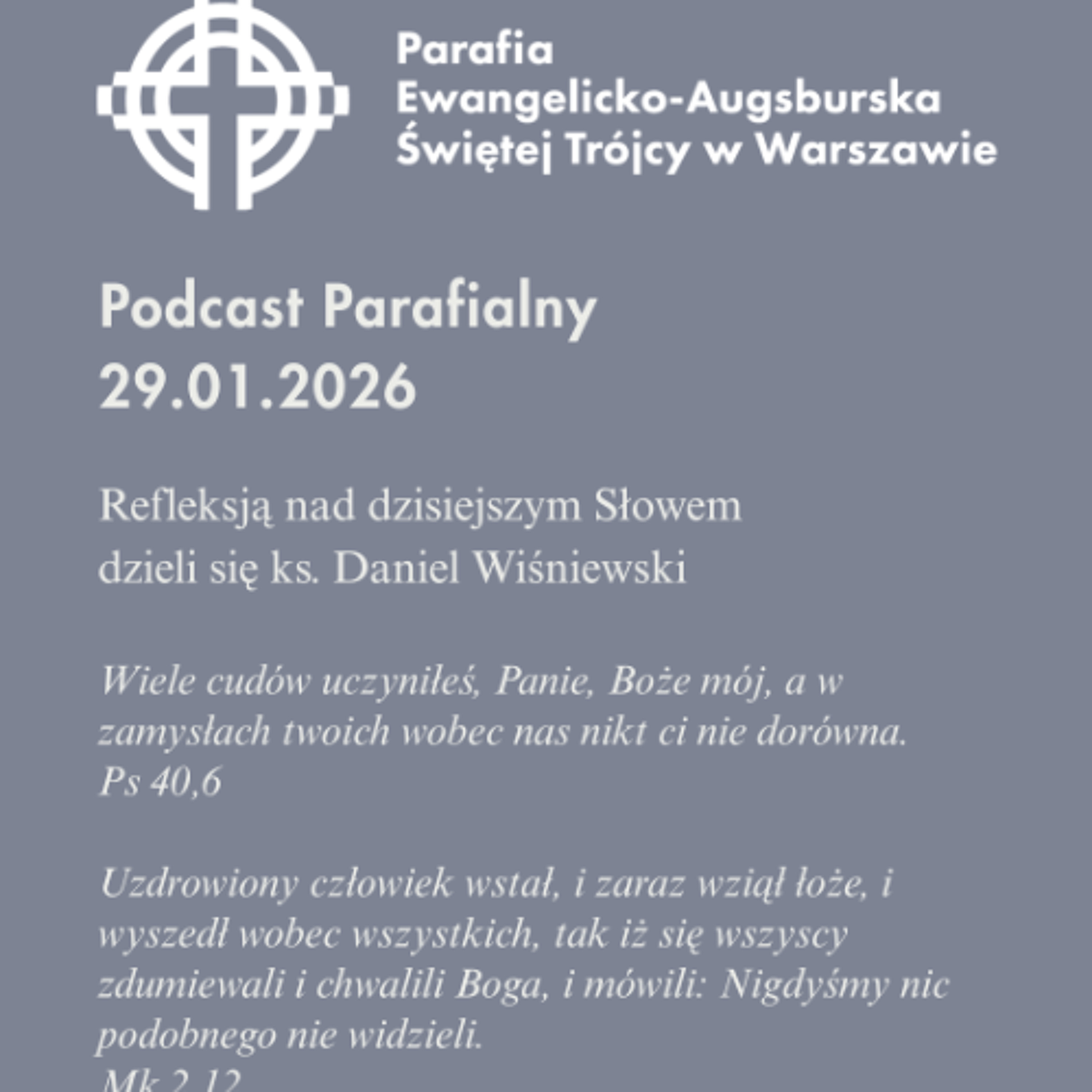 Poranek ze Słowem na 29 stycznia 2026 episode artwork