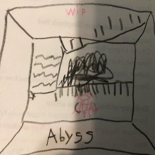 [Happy Fourth of July special even though I don’t celebrate that holiday] Cascading abyss (Deltarune: the Otheresque puppet.)