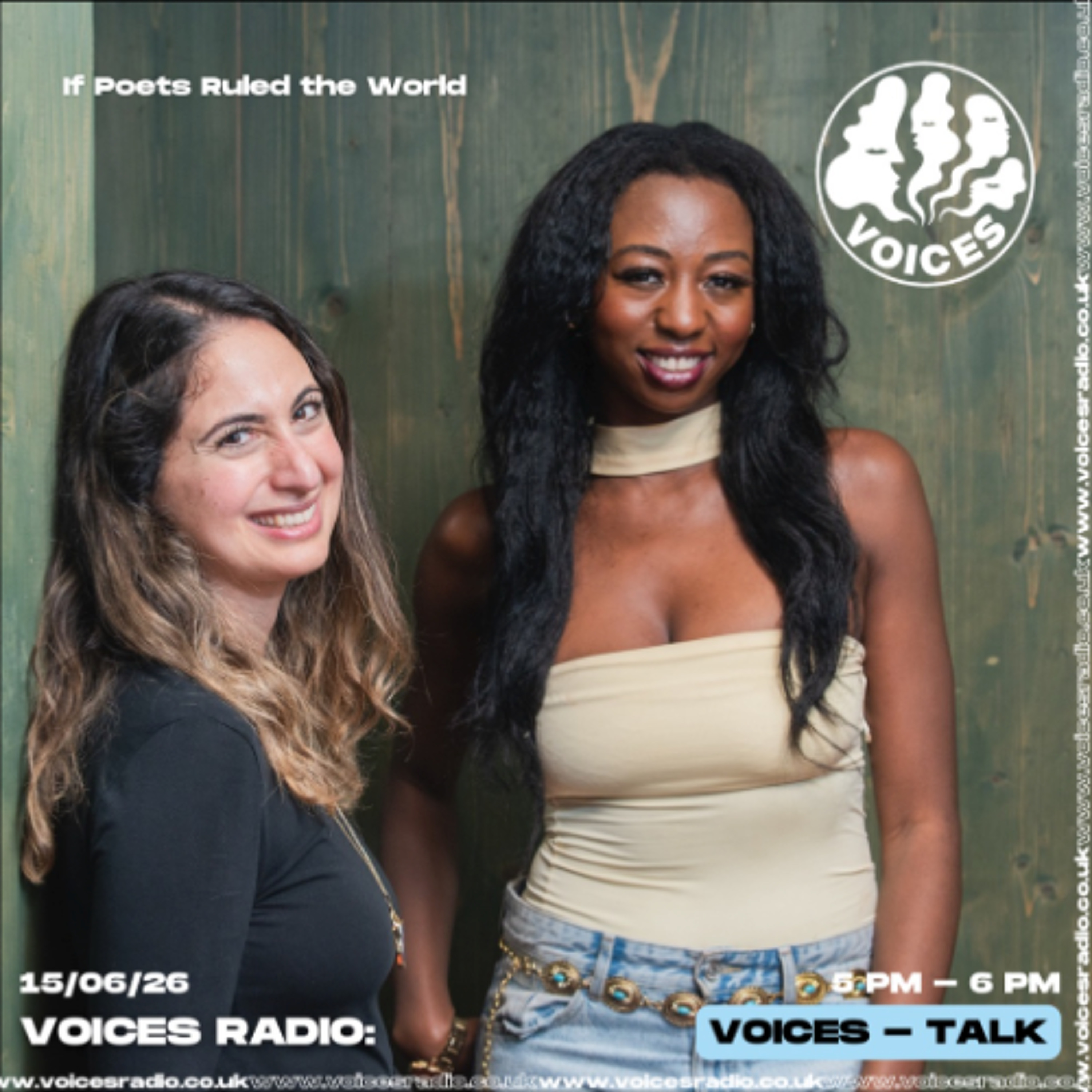 If Poets Ruled The World - 15.6.26 - Voices Radio episode artwork