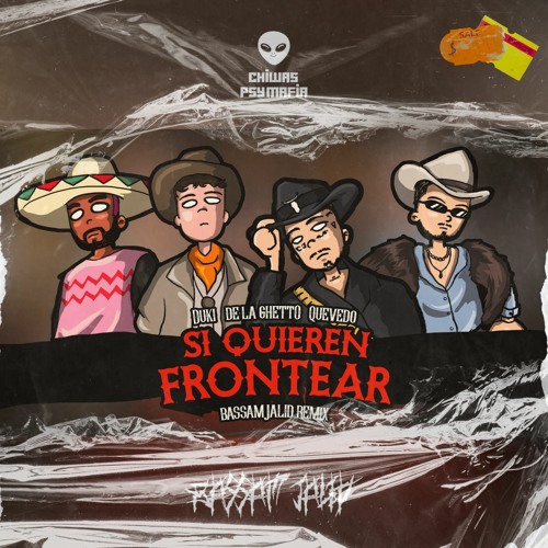 DUKi Ft DE LA GHETTO & QUEVEDO - Si QUiEREN FRONTEAR (BASSAM JALiD PSYTRANCE REMiX)