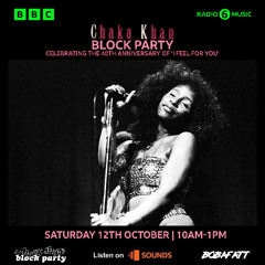 Chaka Khan Block Party | BBC 6 Music