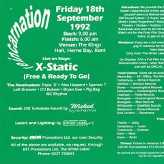 Dr Trax - Live At Reincarnation 'Set 1' - 18th September 1992