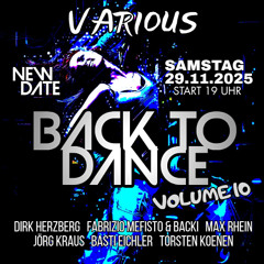 Dirk Herzberg @ Back to Dance #10 - Bergisch Gladbach - 29.11.25
