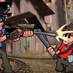 FNF Drowning But Its Scout Vs A Really Skill Player