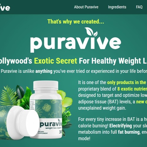 Stream Exploring the Potential Benefits of Puravive Weight Loss South