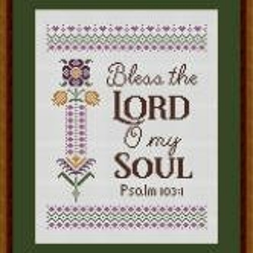 Beginner Free Printable Bible Verse Cross Stitch Patterns