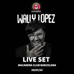 Wally Lopez At Macarena Club Barcelona January 2023