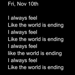 Et en mourant, j'ai pensé à toi (and in death, I thought of you)