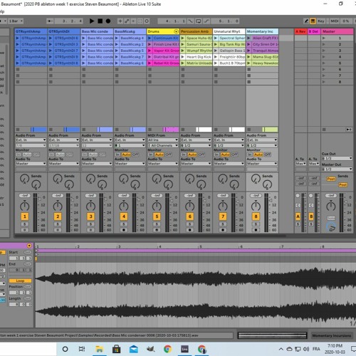 Point Blank Ableton Music Production Week 1 Exercise Make a Track !