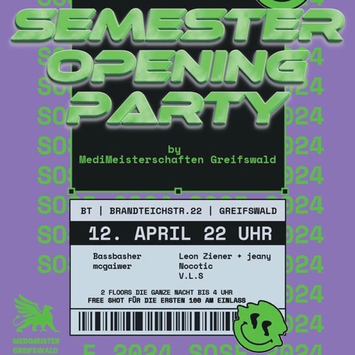 Medimeisterschaften-Semester-Opening-Party(12.04.24 im BT)
