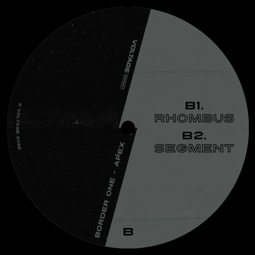 Premiere: Border One - Rhombus [VOLT010]