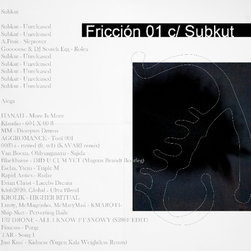 Fricción I Aiega c/ Subkut