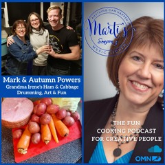 MMK EP S3-39 Mark and Autumn Powers Drumming Art Halloween and Hearty Soup