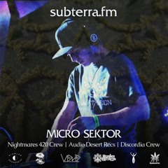 Ep.30. Micro Sektor (Darkpsy Live Set) - subterra.fm