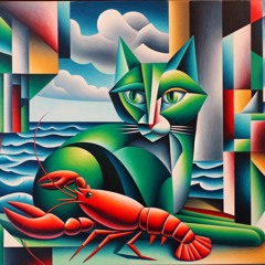 Green Cat Red Lobster