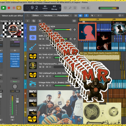 Projet 1520 UnkNowProd M.R. FEAT. WU TANG ( Diesel remix) 90 BPM MAST.L.P.