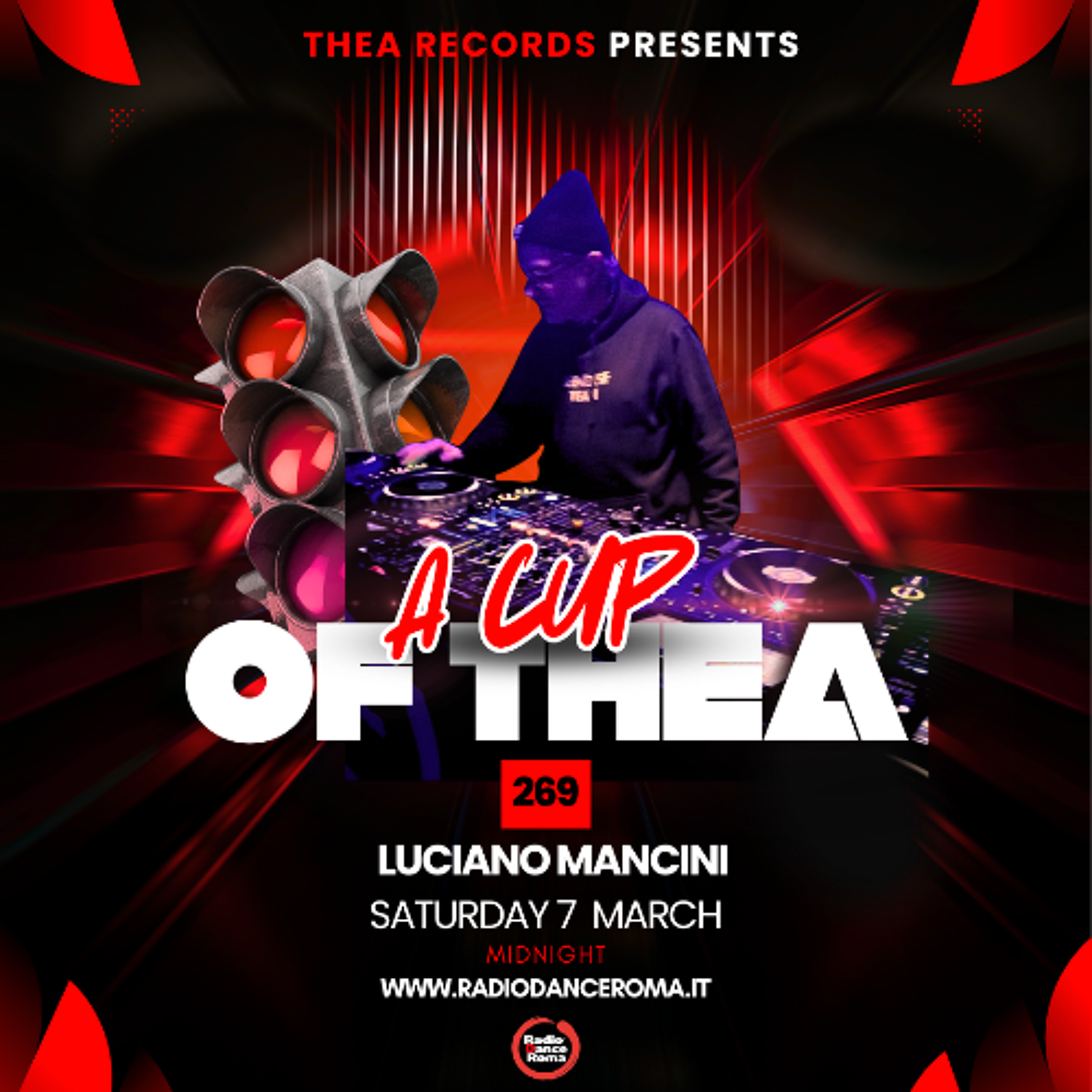 A cup of thea episode 269 with Luciano Mancini episode artwork