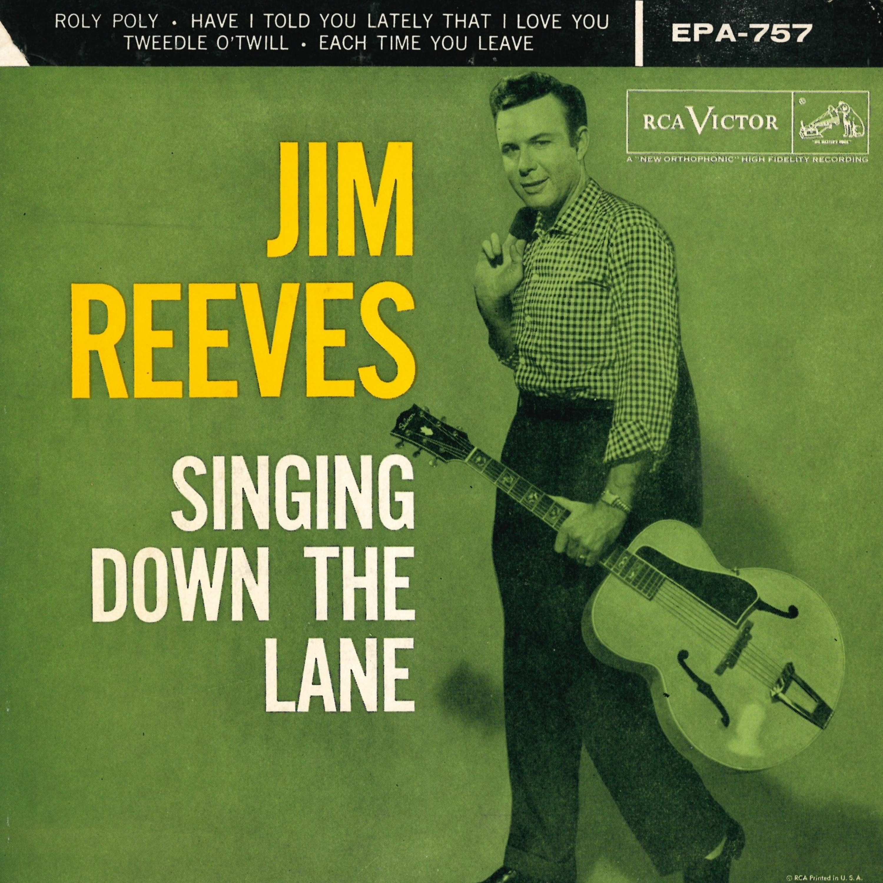 #455 Jim Reeves Golden Hits Vol. 2 - RCA Camden - CAH 2017 - South Africa - Year 1964 - Side B episode artwork