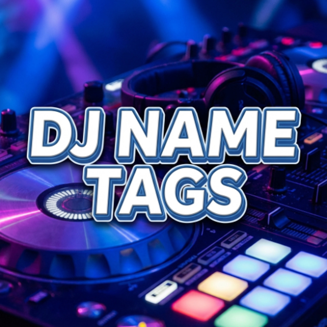 Stream Custom DJ Name Tag by MYPOWERDROPS.COM | Listen online for free ...