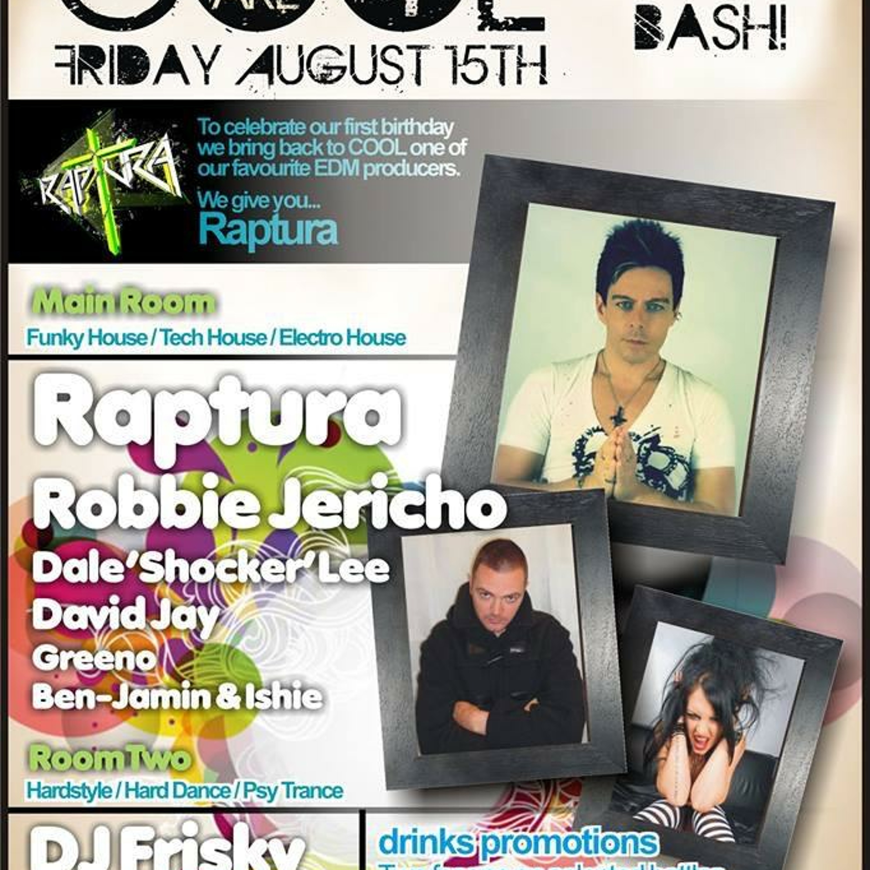Robbie Jericho Live @ Cool 1st Birthday Bash, Sea'z Nightclub Swansea, 15/08/2014 episode artwork
