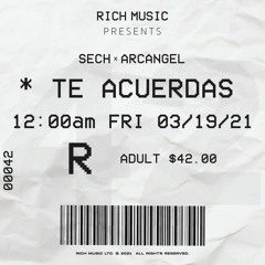 Sech Ft Arcangel - Te Acuerdas