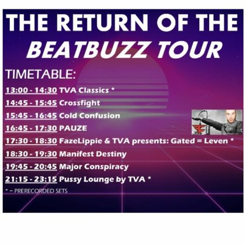The Return Of The Beatbuzz Tour 2021 Warm-Up Mix