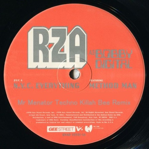 RZA Feat Method Man - NYC Everything (Mr Menator Techno Killah Bee Remix)