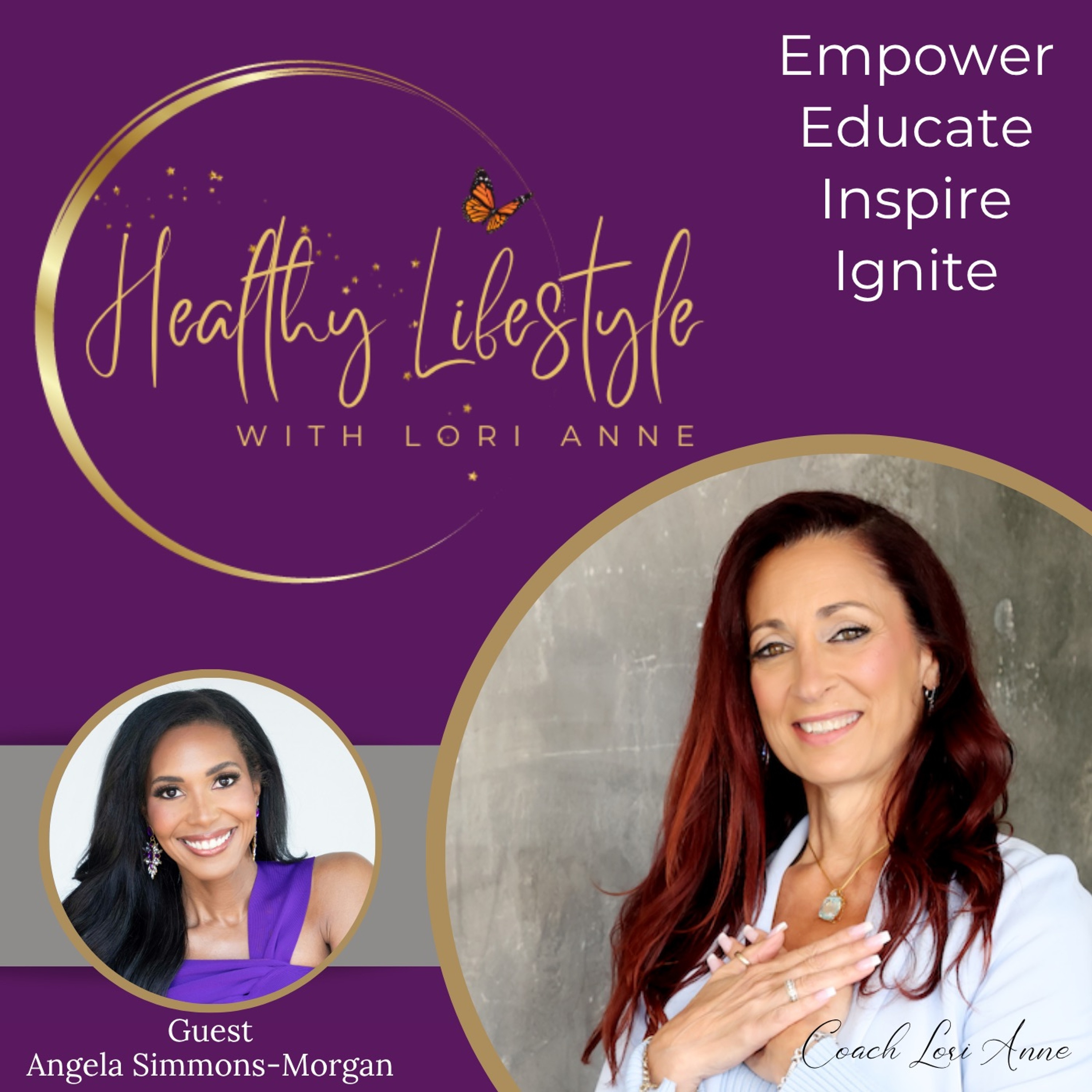 Healthy Lifestyle 6-20-26 Angela Simons Morgan - Becoming Her episode artwork