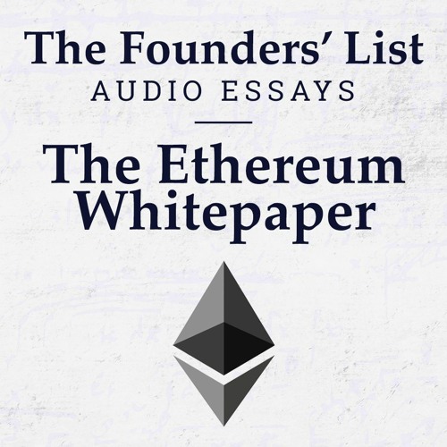 Whitepaper ethereum ethereum to vechain