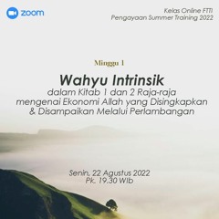 Kesimpulan 1&2 Raja-raja Berita 1