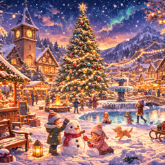 Winter Festival - Magical Violin & Celesta Waltz