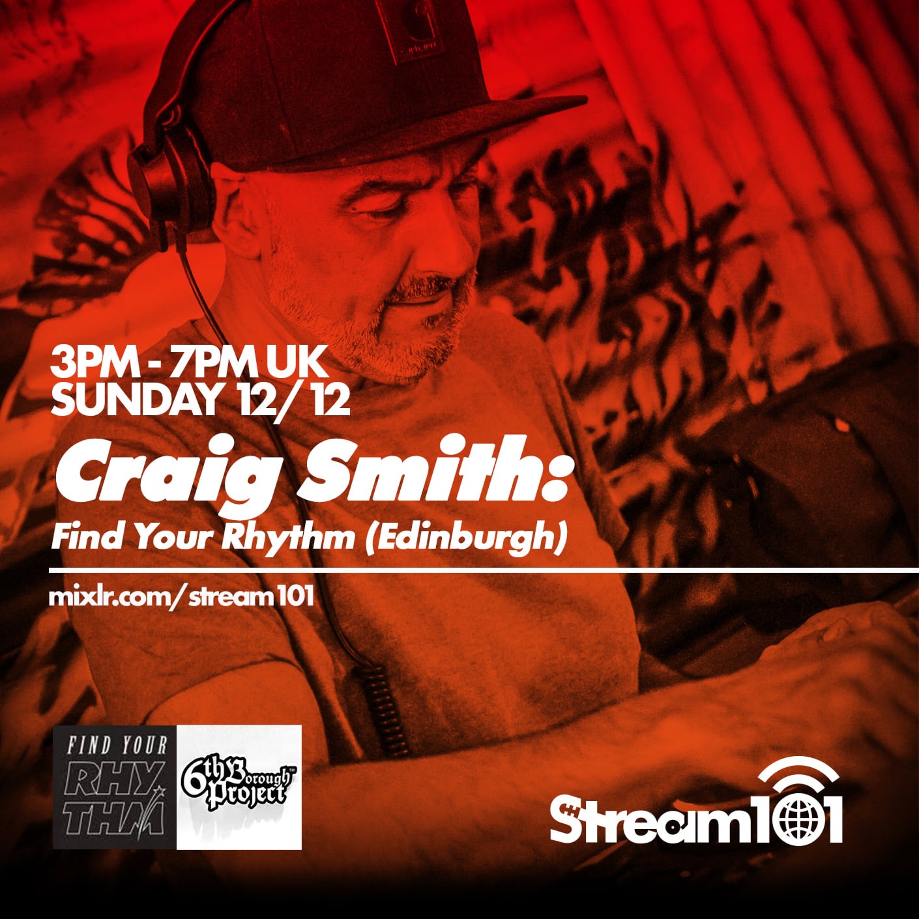 Find Your Rhythm Radio Show #28 on Stream 101 12.12.2021 episode artwork