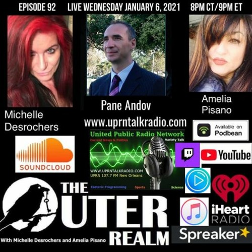 The Outer Realm With Michelle Desrochers and Amelia Pisano ! guest Pane Andov
