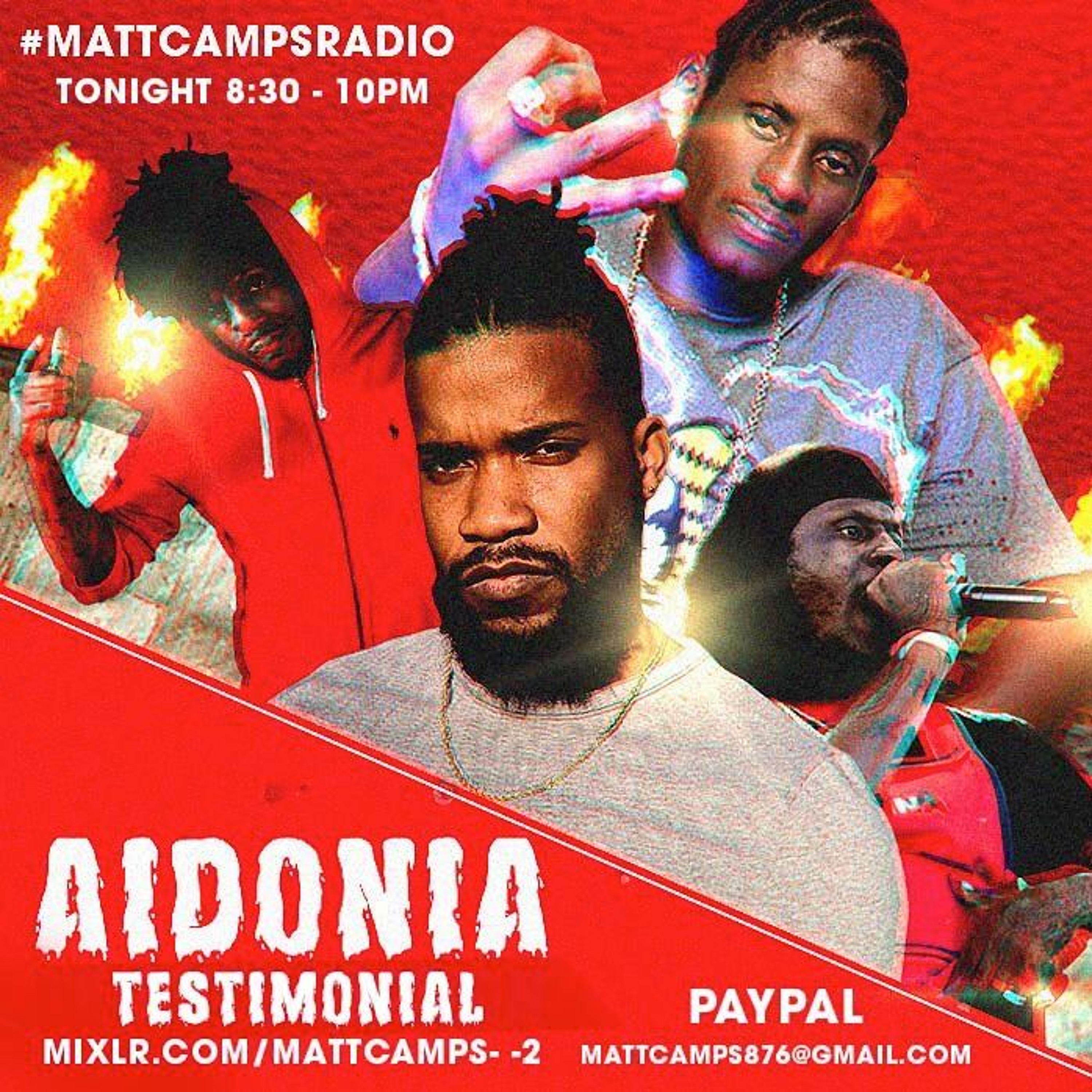 Aidonia Testimonial (Live Audio)#MattCampsRadio episode artwork