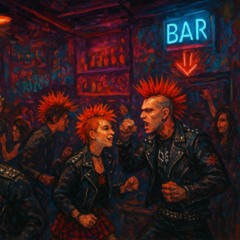 Johnny went to a bar