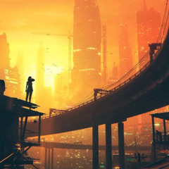 Dystopian sunset 🚬