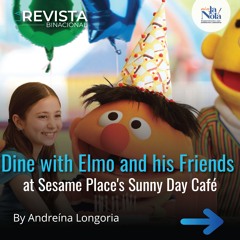 Dine with Elmo and his Friends at Sesame Place's Sunny Day Café