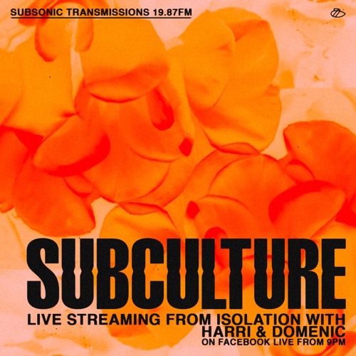 Subsonic Transmissions 19.87 FM: Subculture with Harri & Domenic #001 >>> DOMENIC