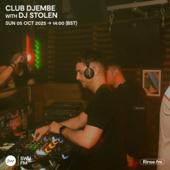 Club Djembe with DJ Stolen - 05 October 2025